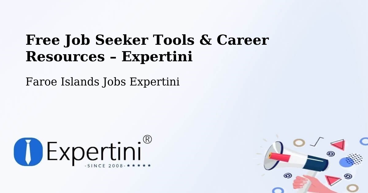 Free Job Seeker Tools & Career Resources – Æðuvík - Æðuvík, Faroe Islands Jobs Expertini