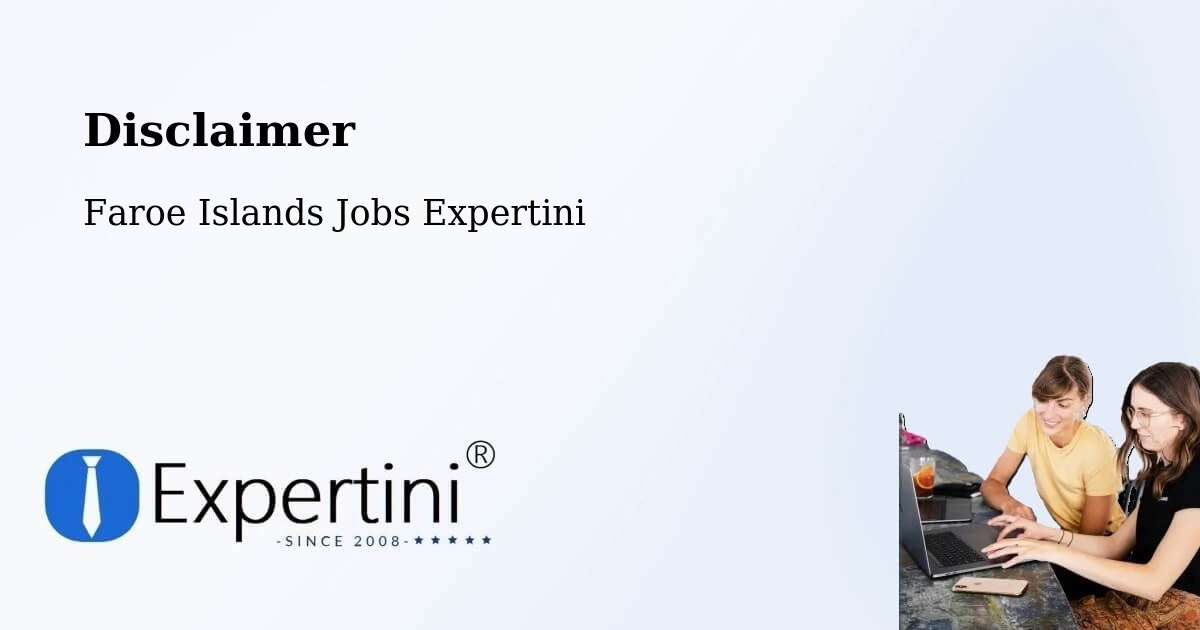Disclaimer – Æðuvík - Faroe Islands Jobs Expertini