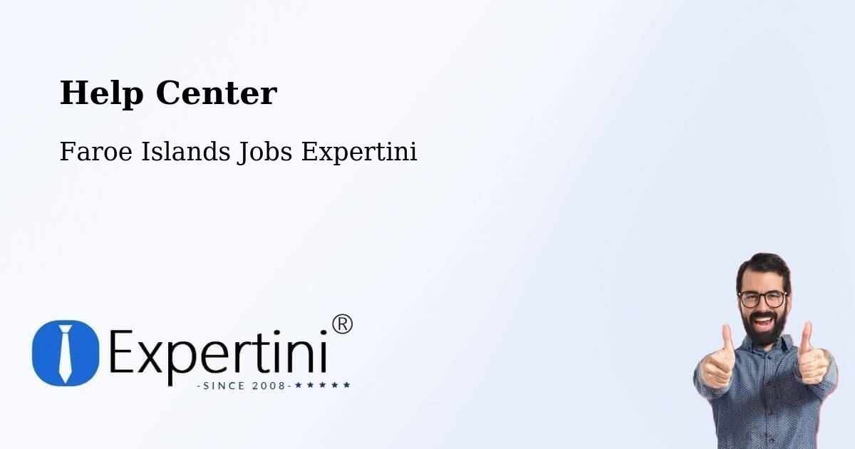 Help Center – Æðuvík - Faroe Islands Jobs Expertini