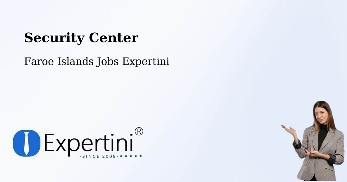 Security & Compliance – Æðuvík - Faroe Islands Jobs Expertini